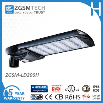 200W LED Parking Lot Lamps with Meanwell Hlg Driver